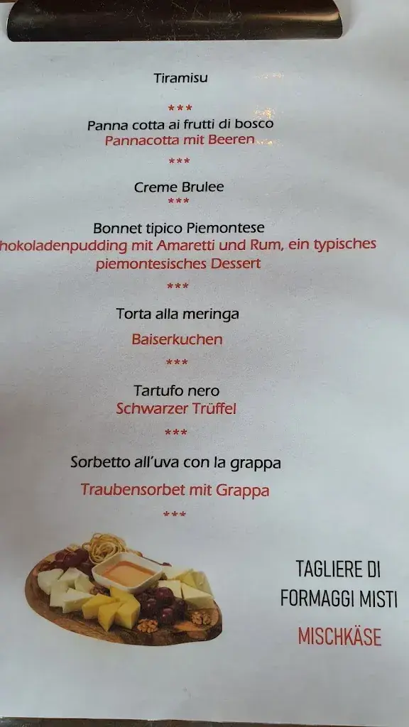 Menu_Bar Trattoria Pizzeria Della Volpe_Italy_image_3