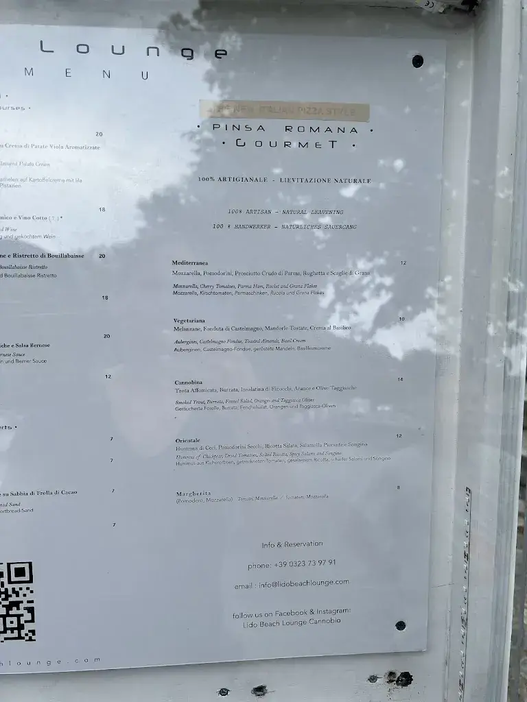 Menu_Lido Beach Lounge Cannobio_Italy_immagine_2
