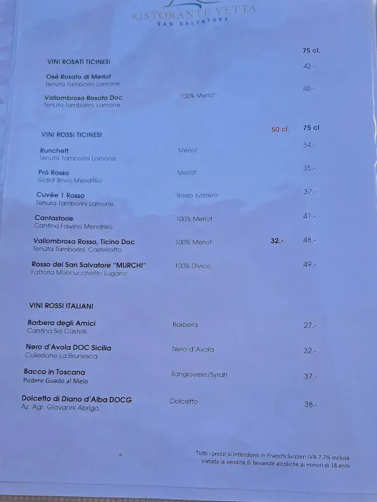 Menu_Ristorante Vetta San Salvatore_Paradiso_image_2