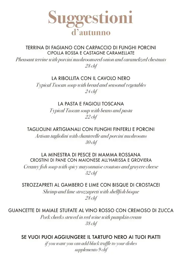 La Taverna del Pittore Lugano_Paradiso_menu_image_1