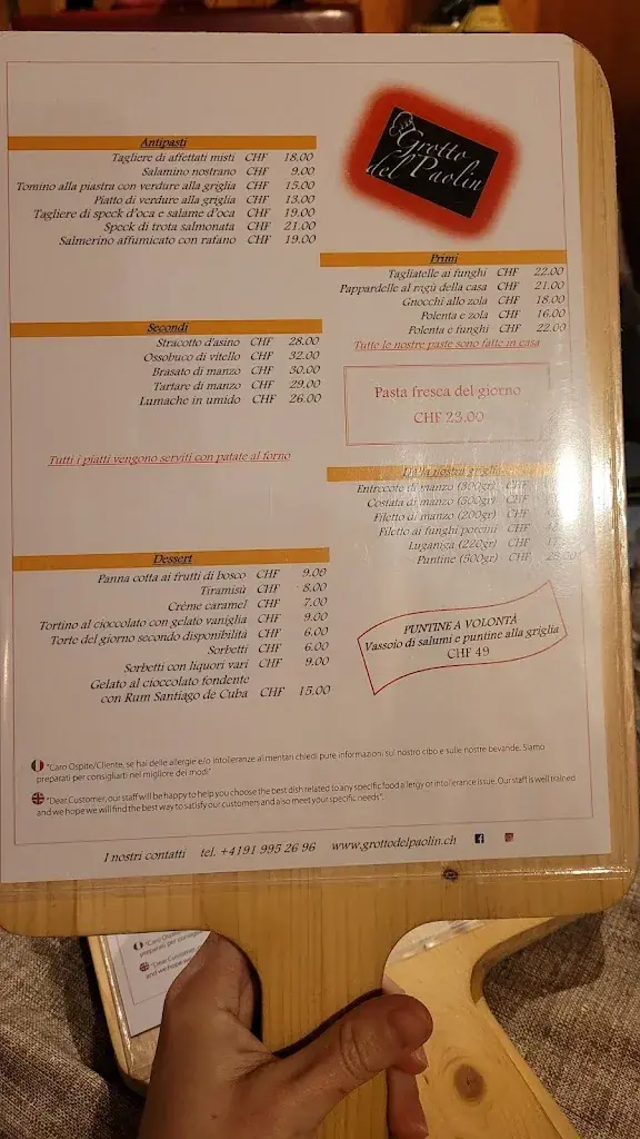Menu_Grotto del Paolin_Lugano_image_2