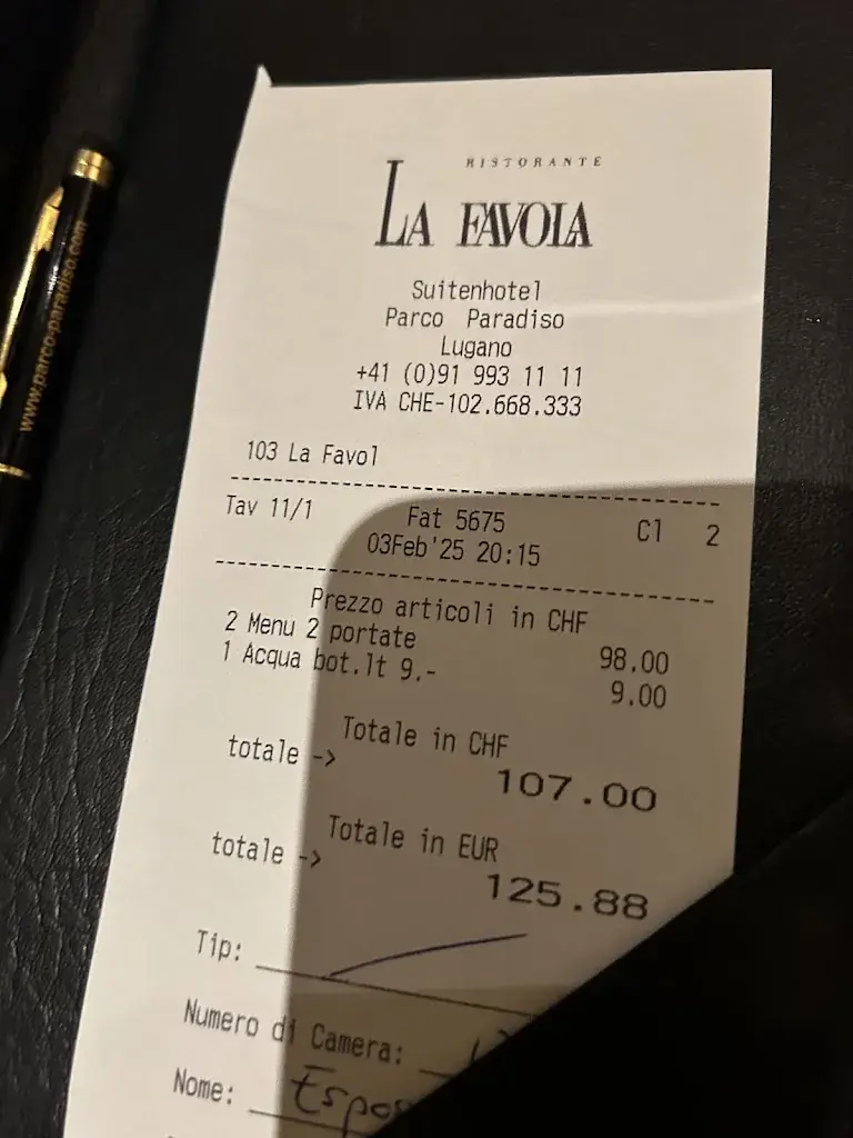 Francesco Esposito_Ristorante La Favola_Paradiso_review