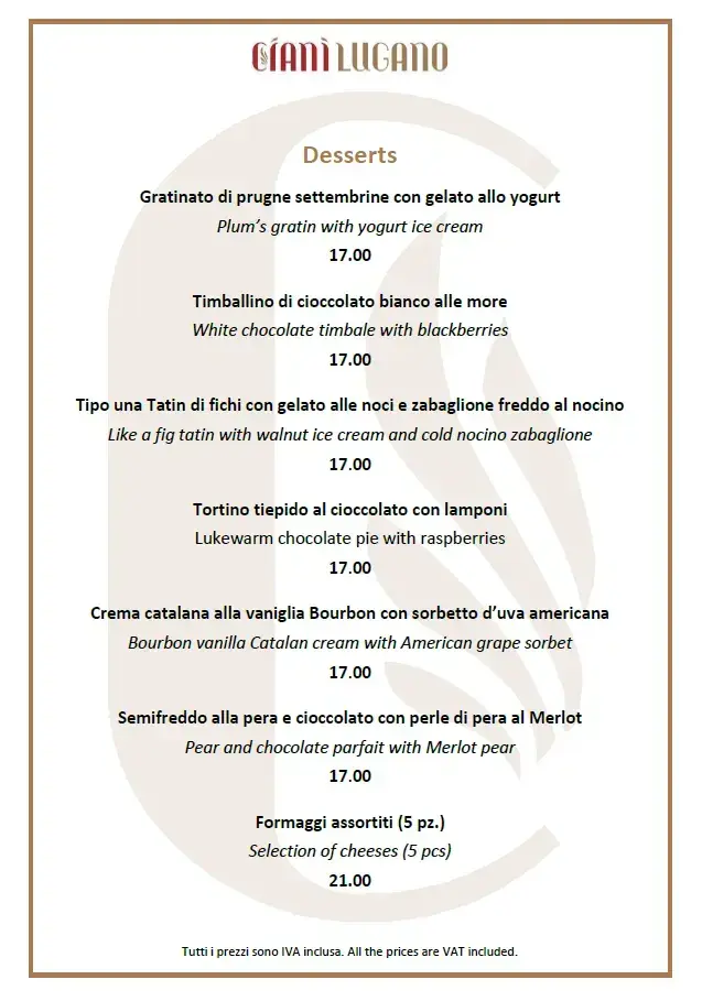 Menu_Ciani Lugano_Lugano_image_3