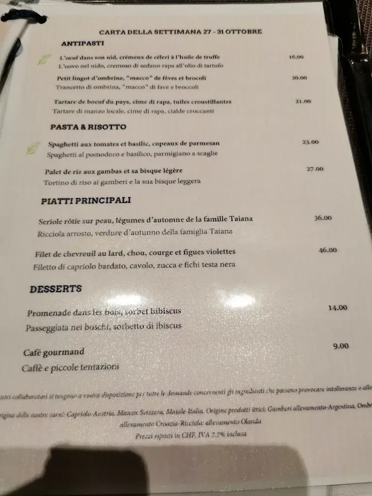 Menu_agapé - cucina bistronomica a Lugano_Lugano_image_2