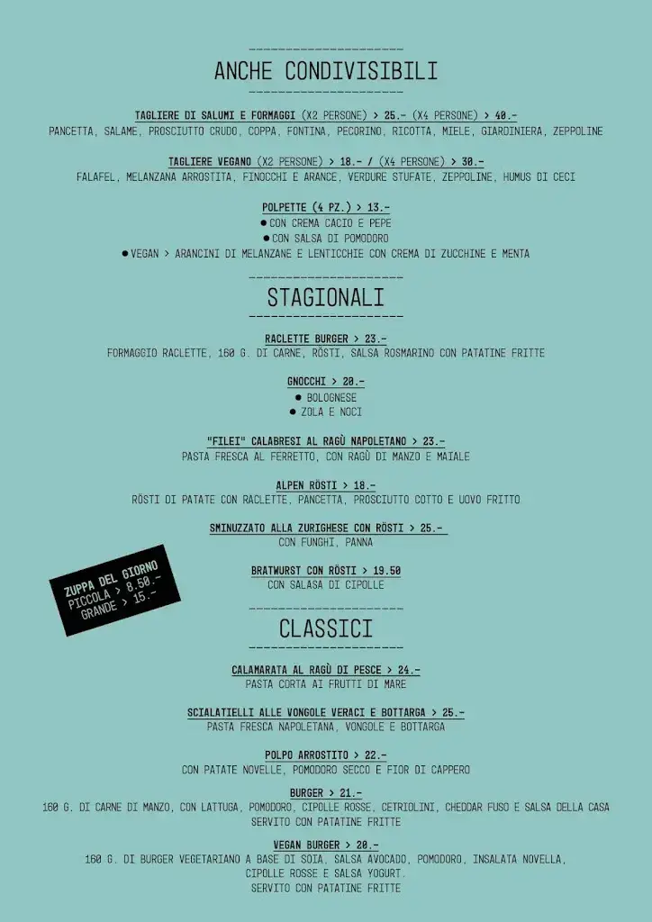 Porto Bello! Ristorantino alla Foce di Lugano!_Lugano_menu_image_1