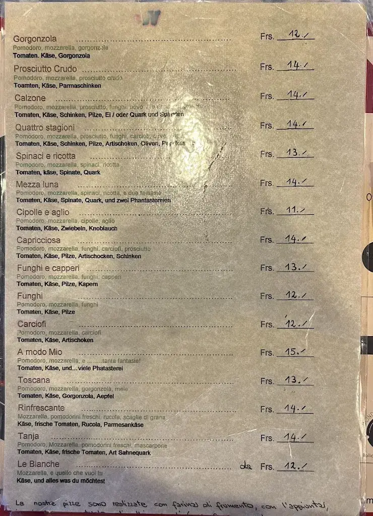 Washington Restaurant in Maglio di Colla