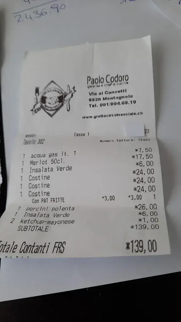 Circolo sociale di montagnola restaurant in Collina d'Oro