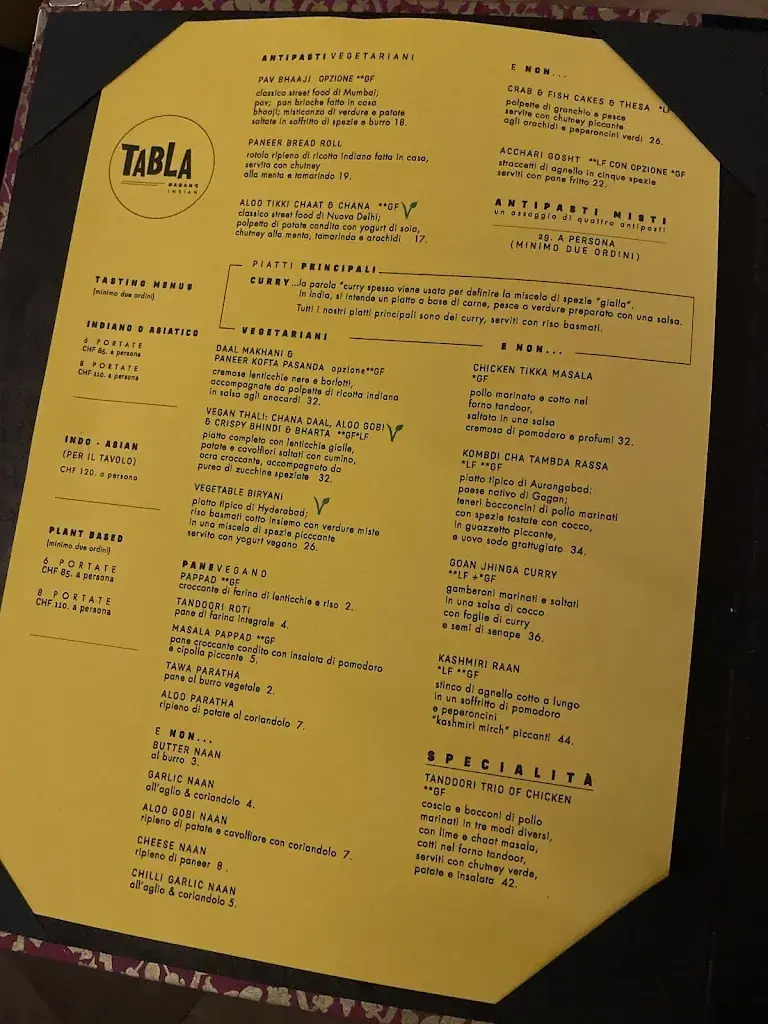 Menu_Tabla Indian & Asian Restaurant_Collina d'Oro_image_2