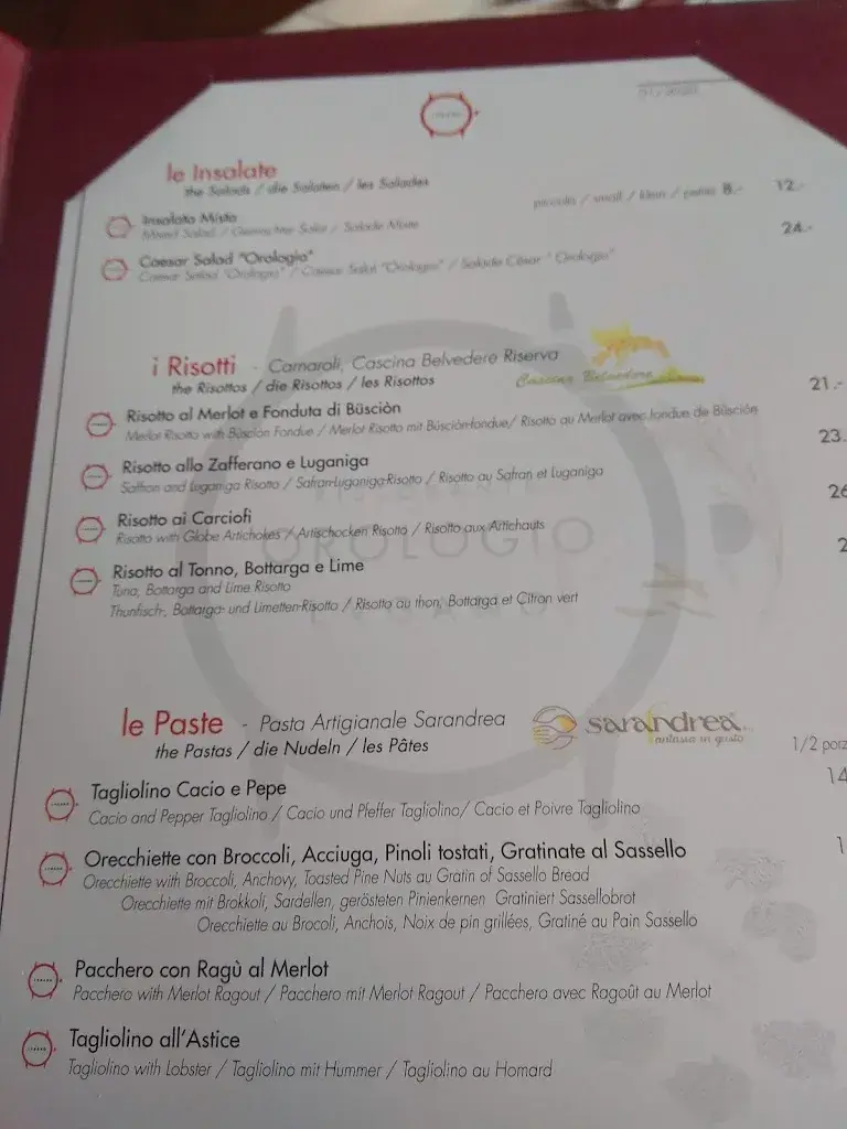 Menu_Ristorante Orologio_Lugano_image_1