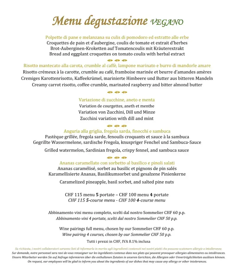 Le Relais Gourmet Restaurant restaurant in Lugano