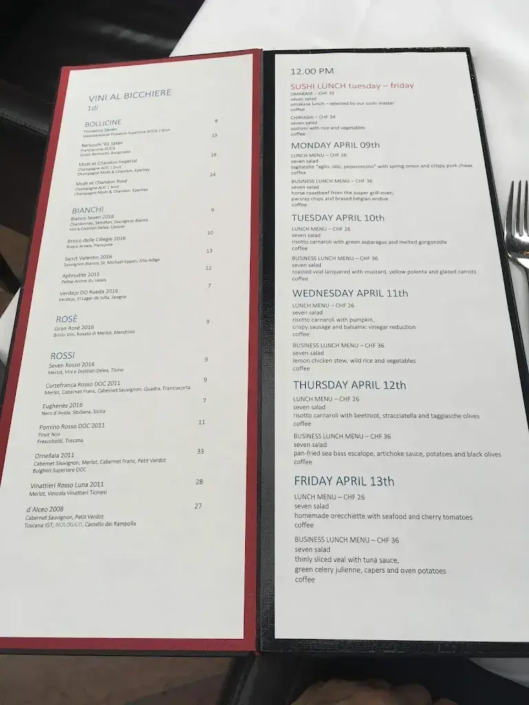 Menu_Ristorante Seven Lugano_Lugano_image_2