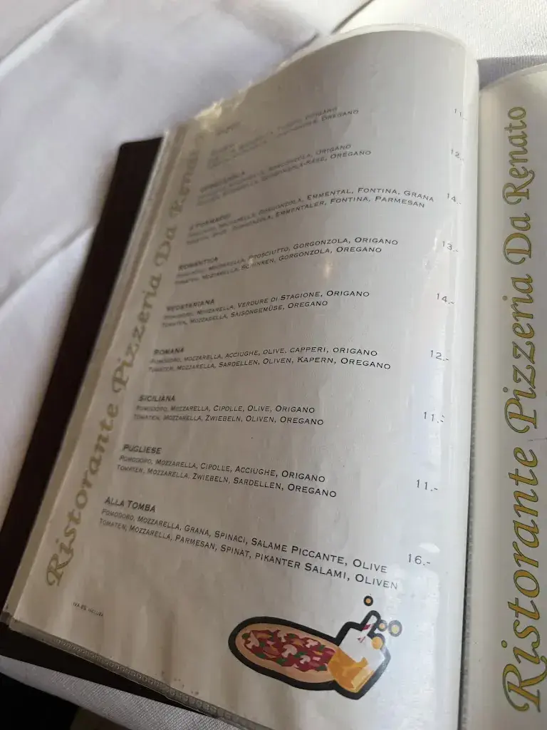 Ristorante Pizzeria Da Renato restaurant in Magliaso