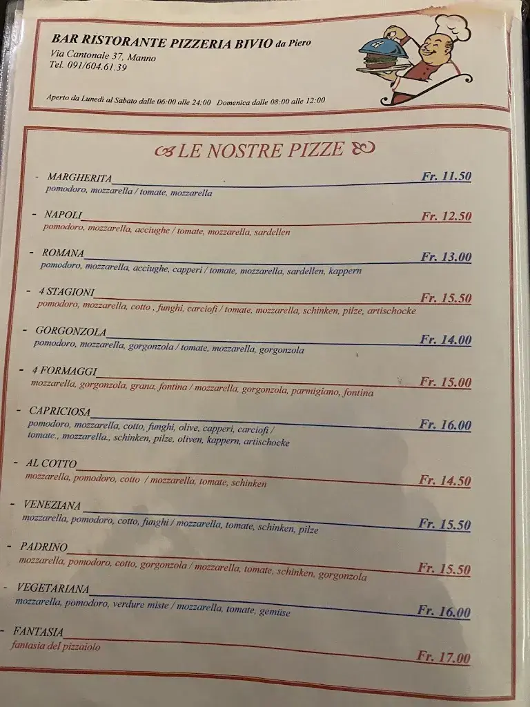 Menu_Bar-Ristorante pizzeria Bivio_Manno_image_3