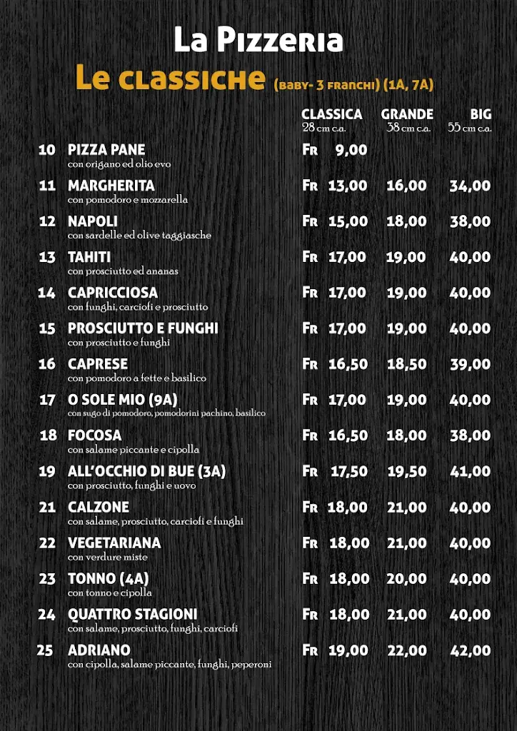 Menu_Michelangelo Spizzicoteca - Pizzeria_Massagno_image_2