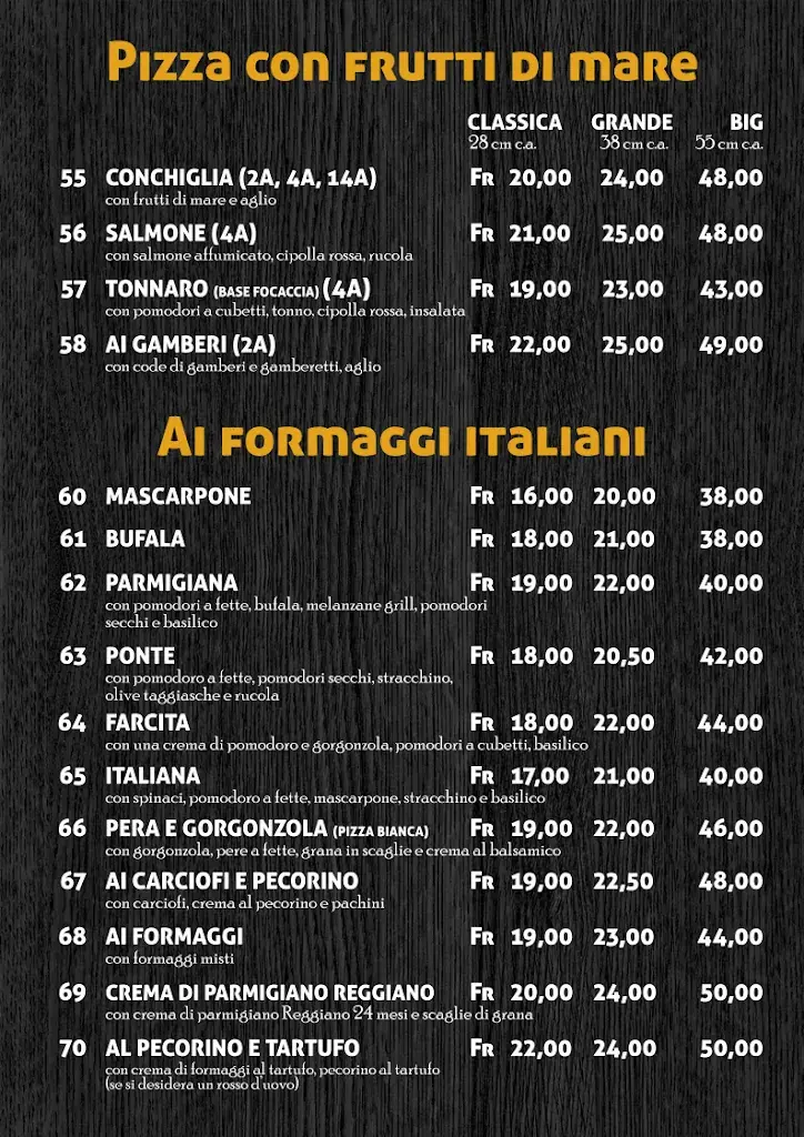 Menu_Michelangelo Spizzicoteca - Pizzeria_Massagno_image_3