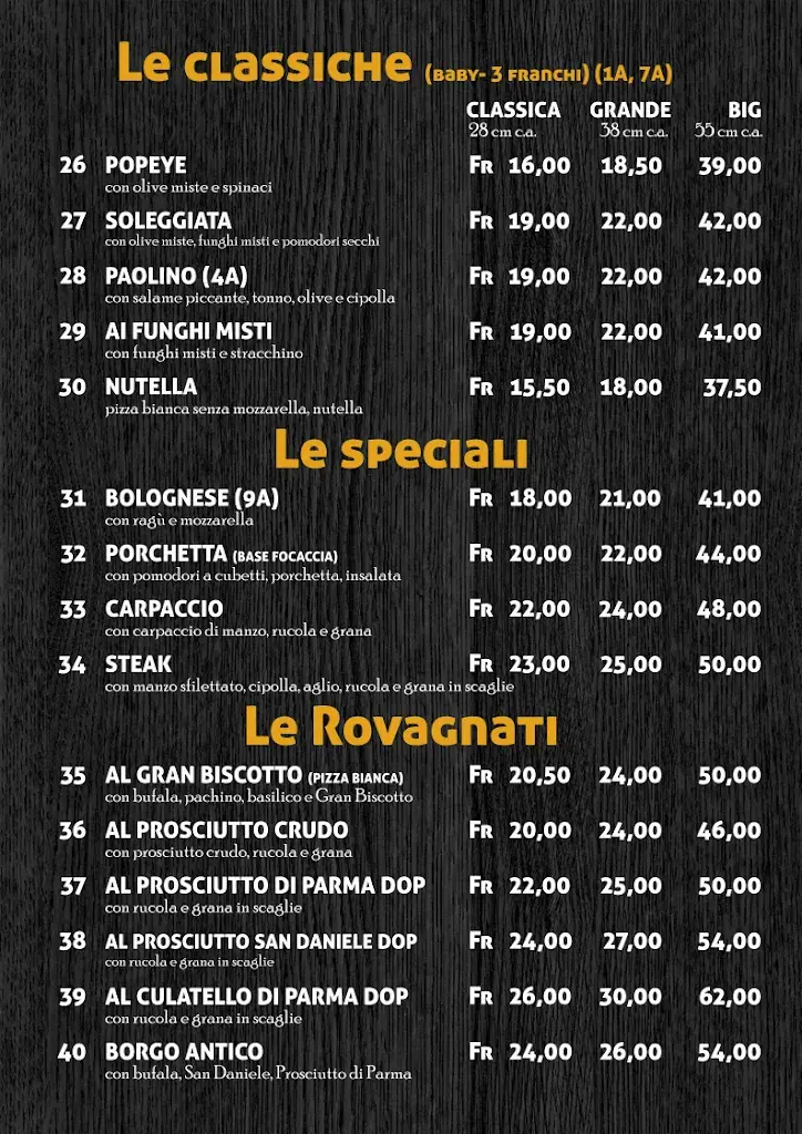Menu_Michelangelo Spizzicoteca - Pizzeria_Massagno_image_4