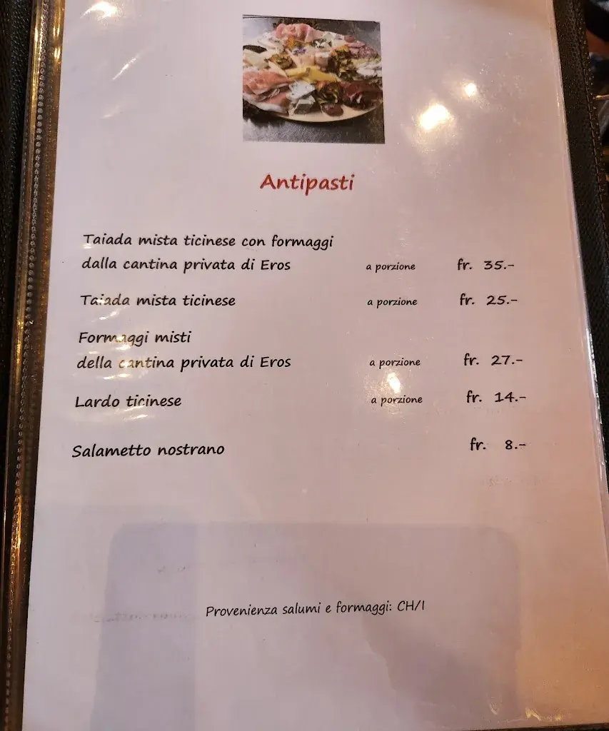 Menu_Grotto al Fagiano da Eros_Capriasca_imagen_2