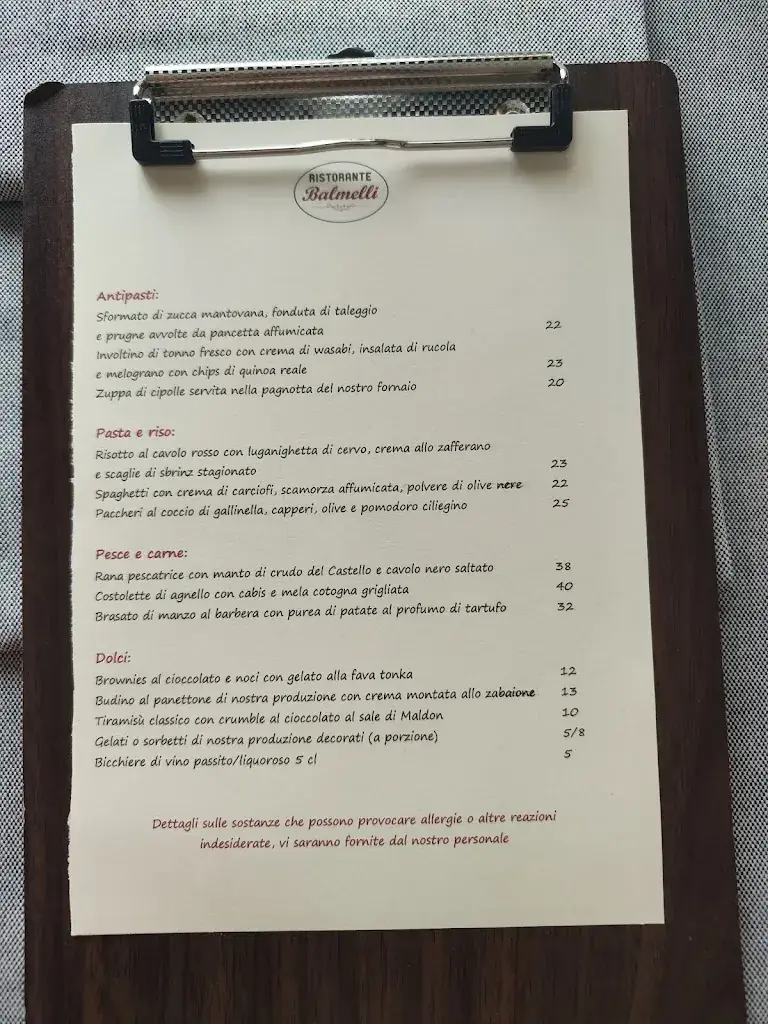 Menü_Cantinetta Balmelli 1912_Gentilino_Bild_3