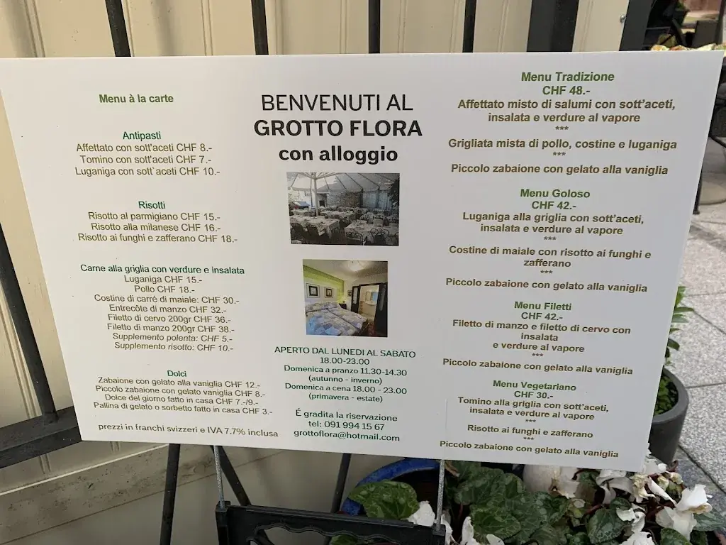 Grotto Flora B&B_Agra_menu_image_1