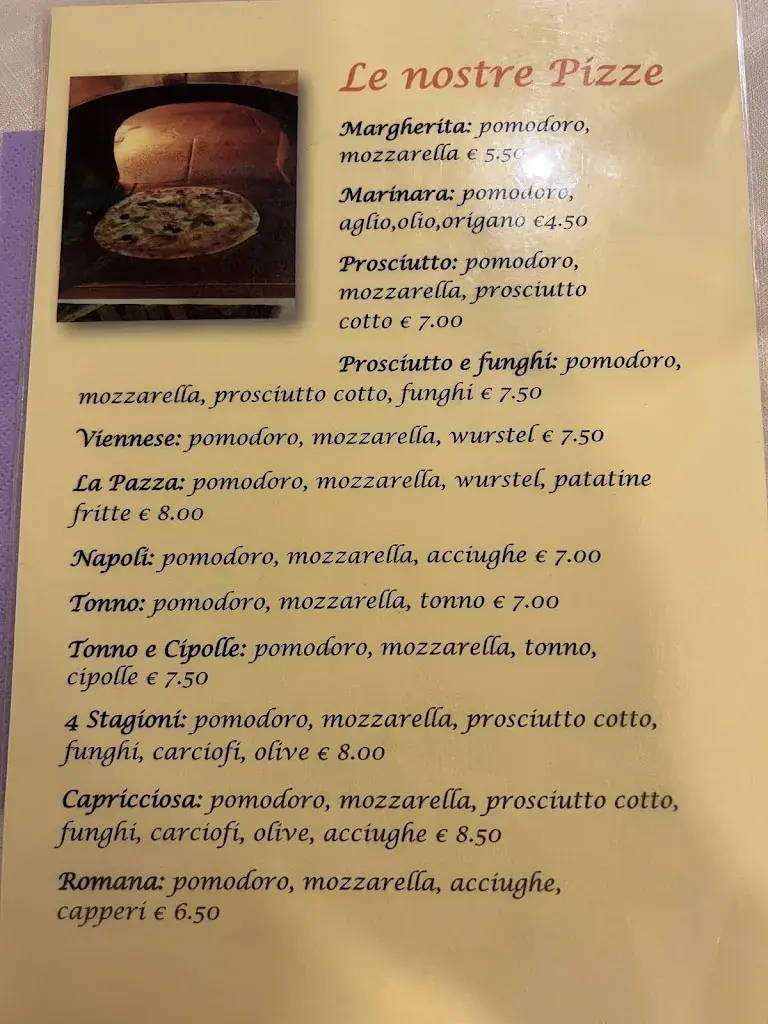 Menu_Ristorante Pizzeria Grotto Bedorè_Italy_image_1