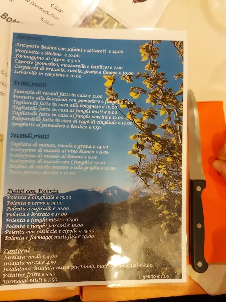 Menu_Ristorante Pizzeria Grotto Bedorè_Italy_image_4