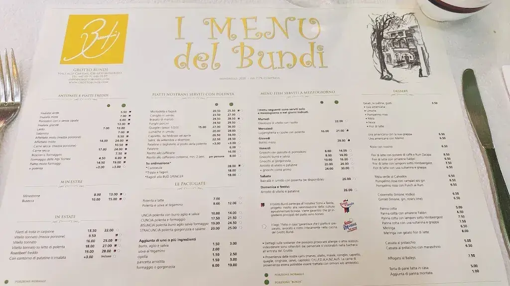 Grotto Bundi_Mendrisio_menu_image_1
