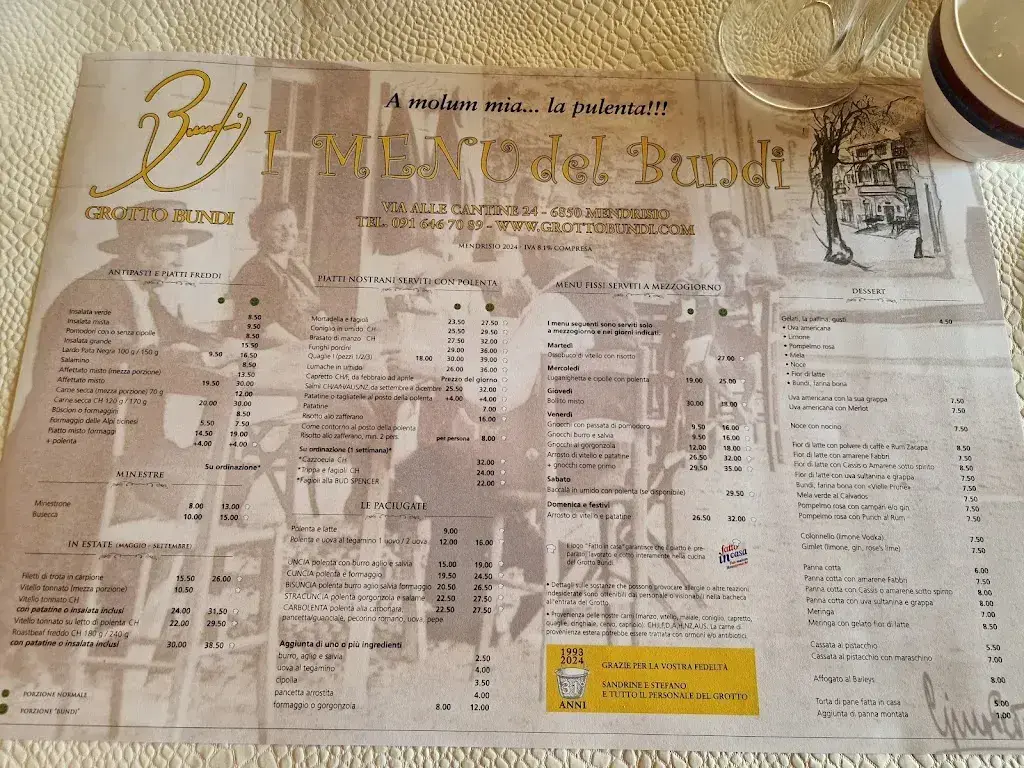 Menu_Grotto Bundi_Mendrisio_immagine_2