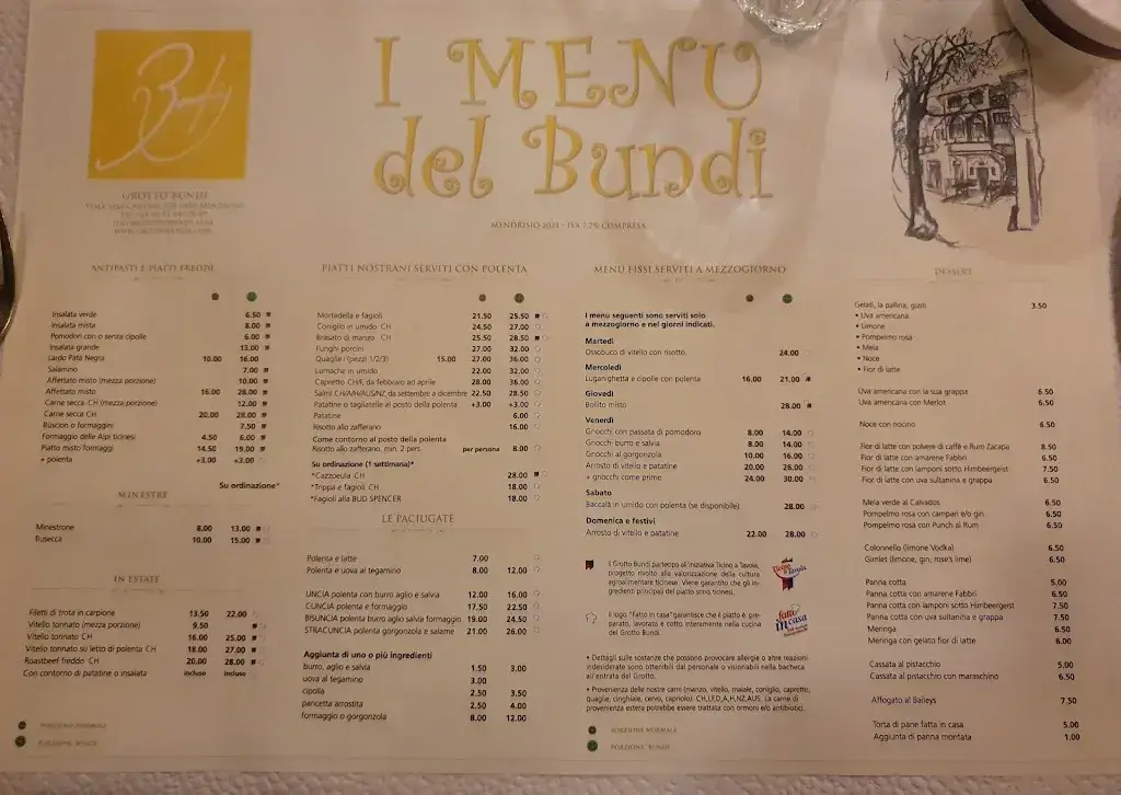 Menu_Grotto Bundi_Mendrisio_immagine_4