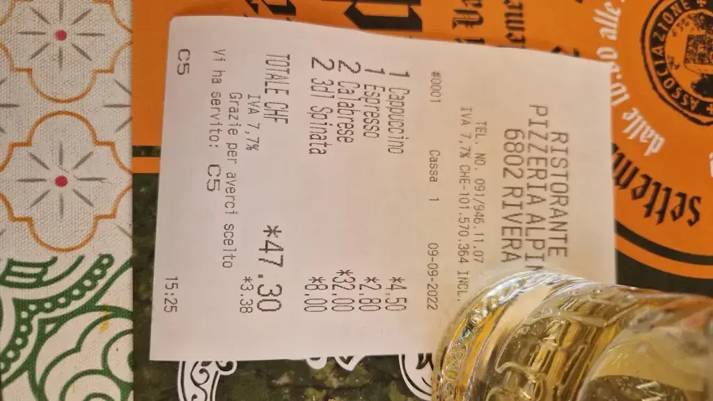 Piero_Ristorante Pizzería Alpino_Rivera_review