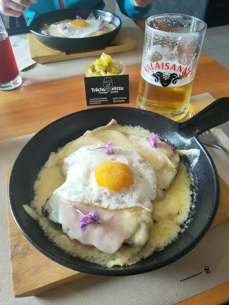 Trächu Hittu restaurant à Gampel