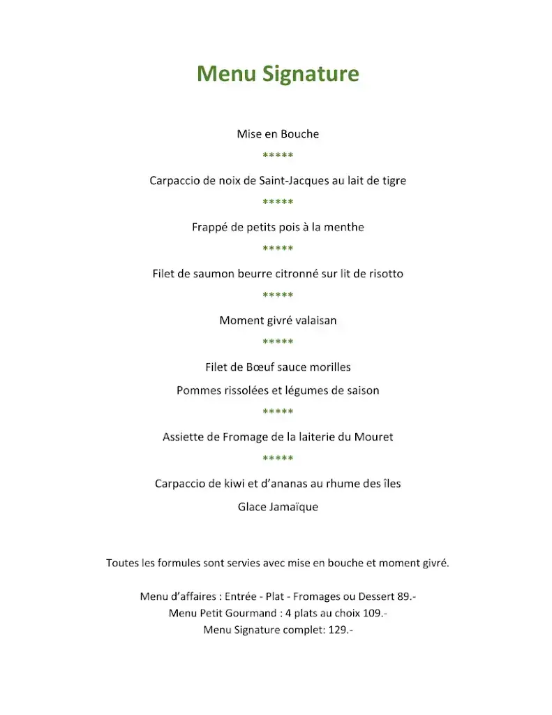 Menu_La Brasserie de l' épée_Fribourg_image_3