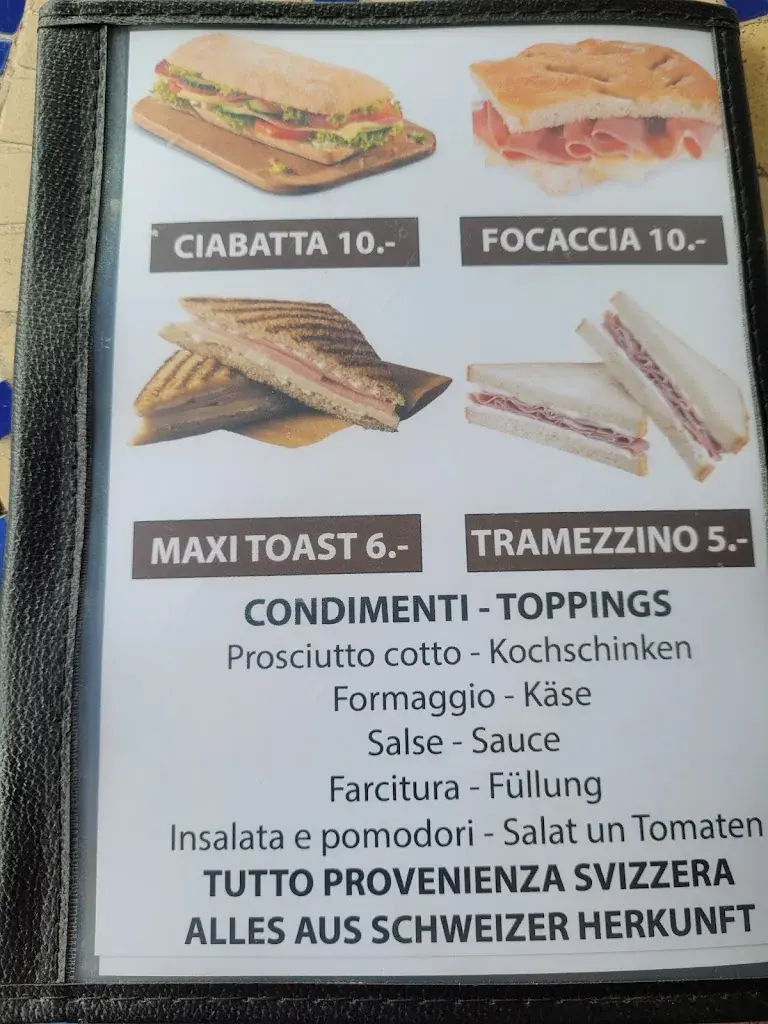 Bar Apache restaurant in Melano