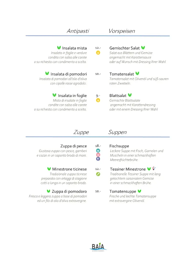 Menu_Baia Ristorante Panoramico_Ponte Tresa_image_2