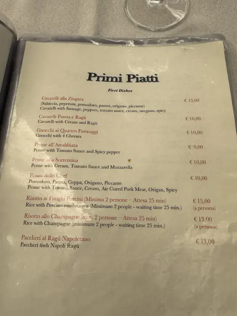 Menu_Okay Ristorante Pizzeria_Italy_image_3