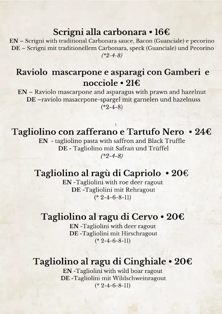 Menu_Restaurant Grotto Bagat_Italy_imagen_4