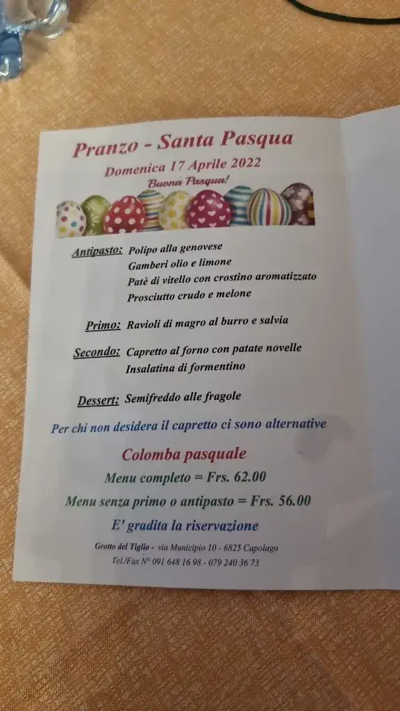 Menu_Grotto del Tiglio_Capolago_image_3