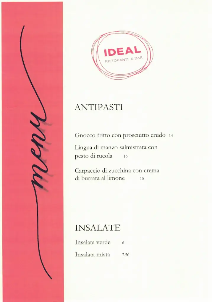 Menu_Osteria Pizzeria Bar Ideal_Coldrerio_image_2