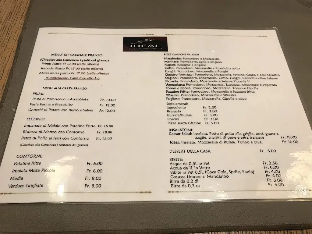 Michael Garbani_Osteria Pizzeria Bar Ideal_Coldrerio_review