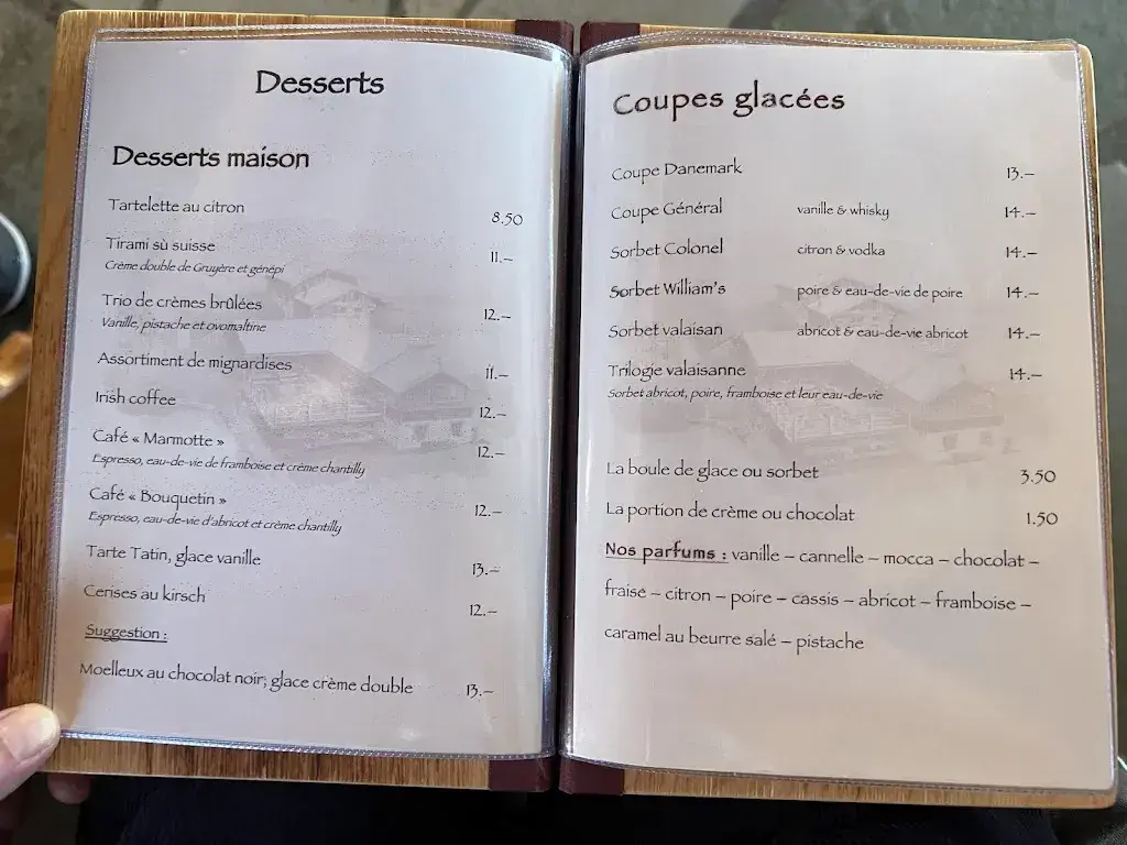 Menu_Restaurant La Marmotte_Verbier_image_2