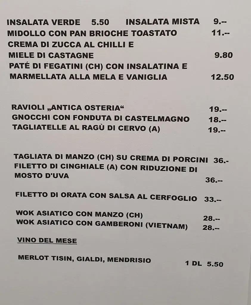 Antica Osteria Tremona ristorante a Tremona