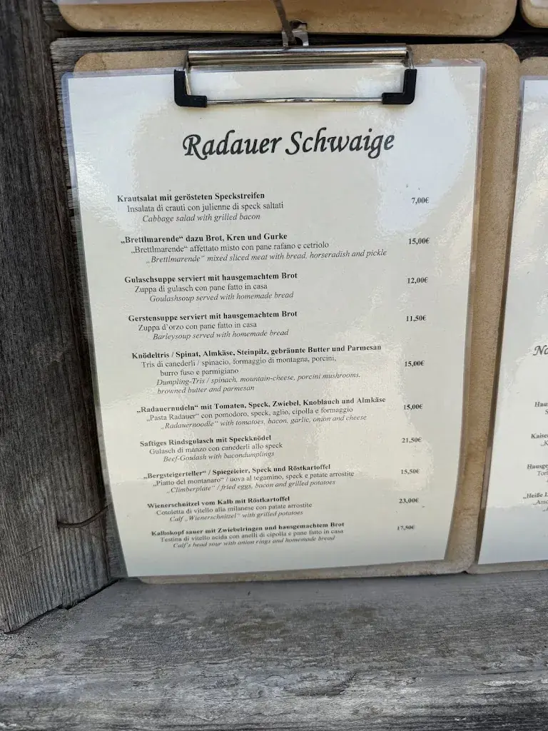 Menu_Radauer schwaige_Italy_image_2