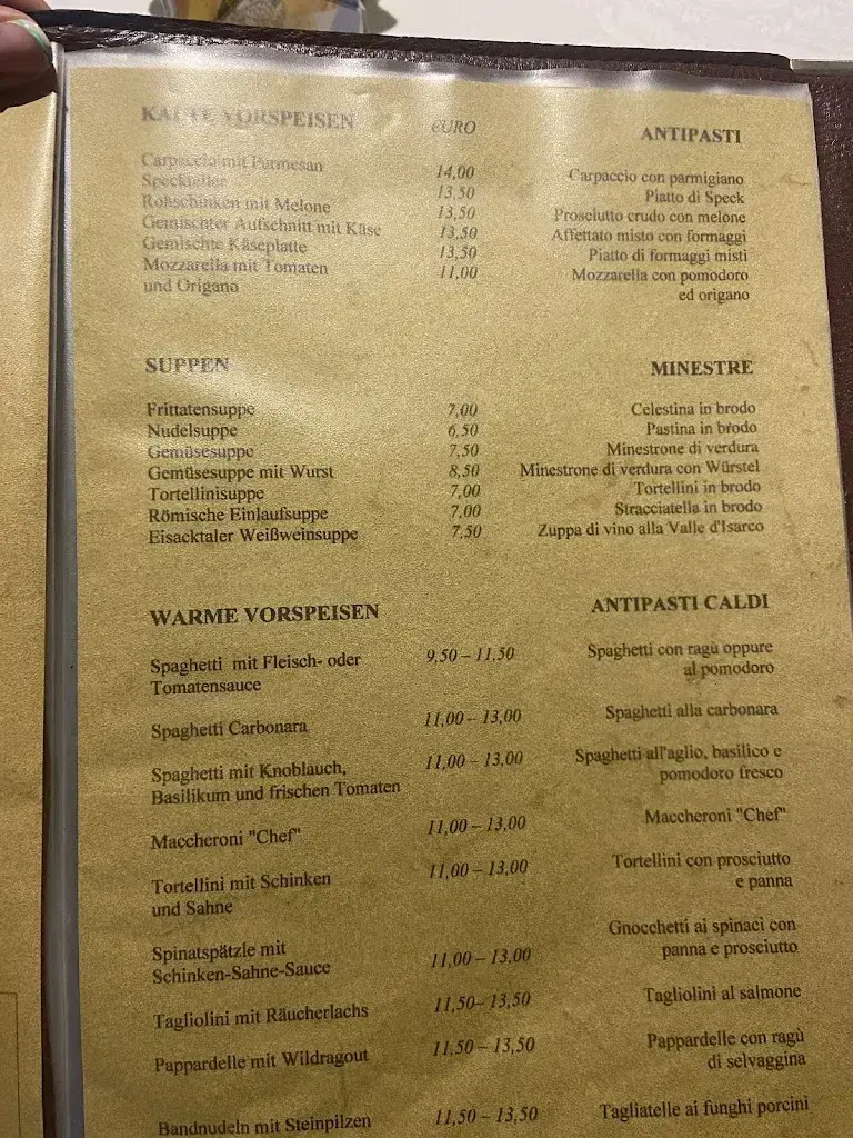 Menu_Gasthof Toni_Italy_imagen_2