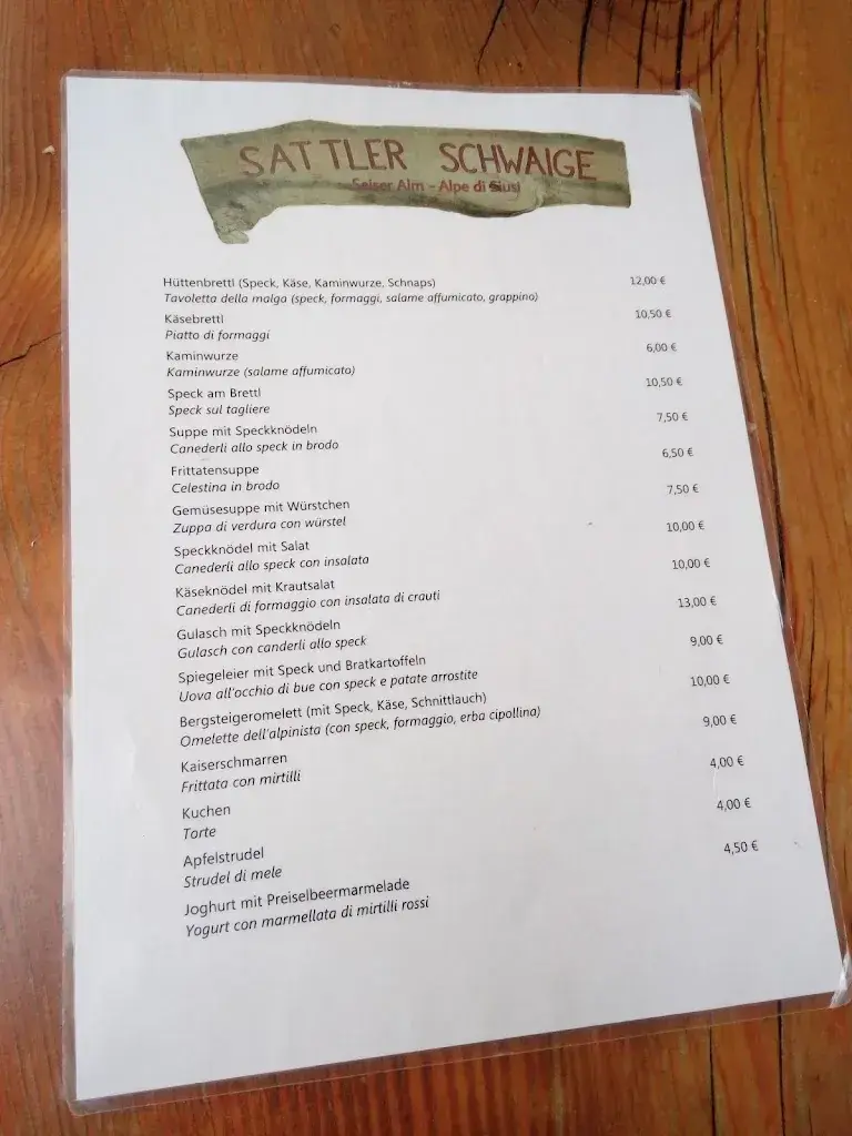 Menu_Malga Sattler Schwaige_Italy_image_4