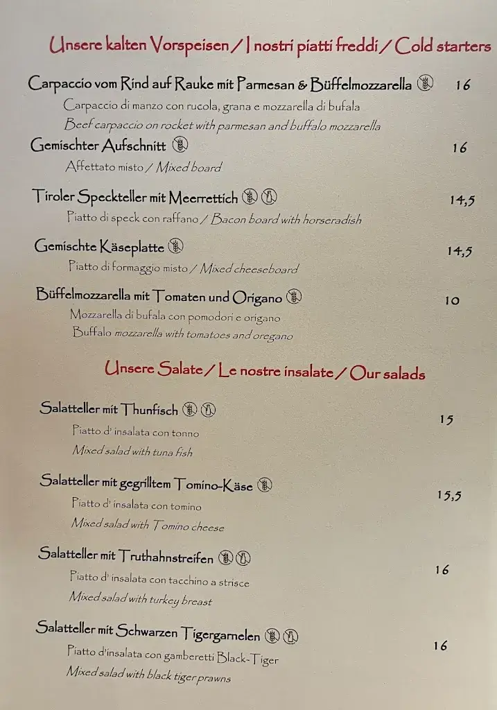 Ristorante Pizzeria Zur Alten Schmiede Restaurant in Italy