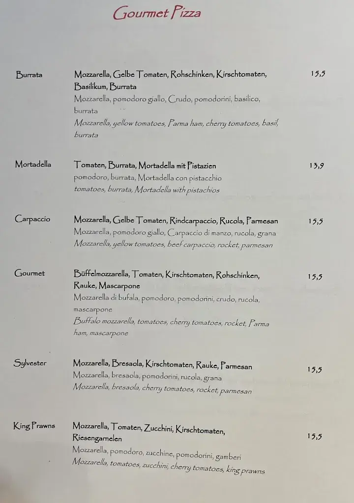 Menu_Ristorante Pizzeria Zur Alten Schmiede_Italy_image_4