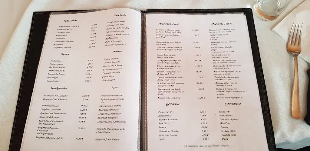 Menu_Pizzeria Restaurant Bachler_Italy_image_1