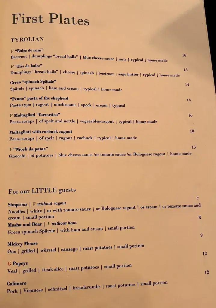 Menu_Snetonstube: restaurant in Ortisei / St. Ulrich_Italy_image_2