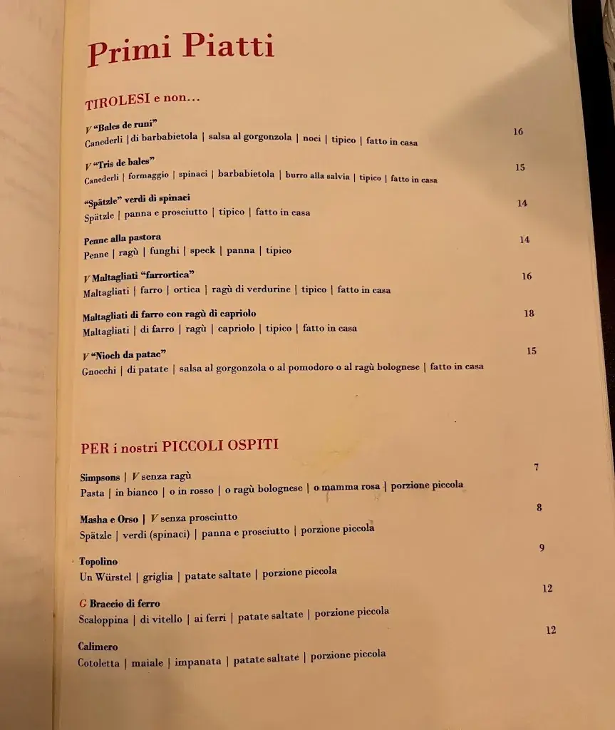 Menu_Snetonstube: restaurant in Ortisei / St. Ulrich_Italy_image_3