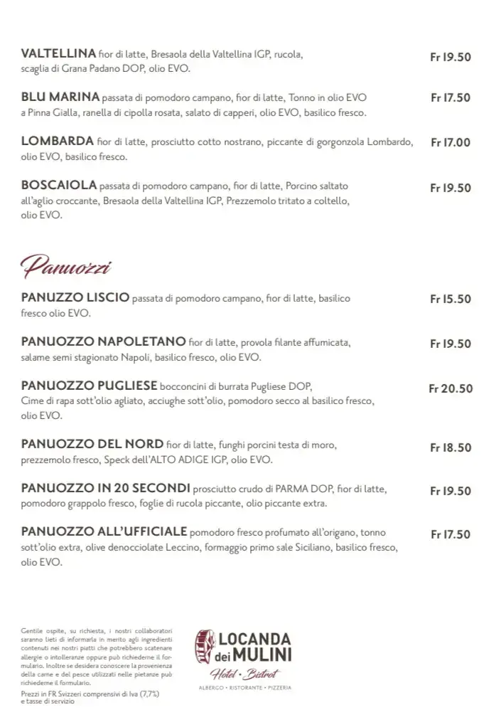 Locanda dei Mulini - Ristorante e Albergo a Novazzano_Novazzano_menu_image_1