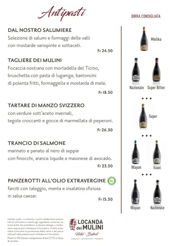 Menu_Locanda dei Mulini - Ristorante e Albergo a Novazzano_Novazzano_image_4